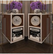 Resim Kenzlife komodin lothario 2 li set cvz komidin 42*20*19 duvara monte askı aparatlı (mng) 