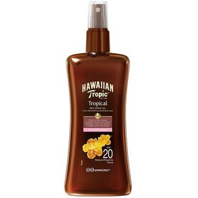 Resim Hawaiian Tropic Tanning Oil SPF 20 - Bronzlaştırıcı Güneş Yağı 200ml 