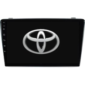 Resim Toyota Auris Araç Multimedya Android Ekran Carplay Navigasyon Double Teyp 2+32 9" 13-18 Black 