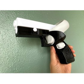Resim Morphena3D Oculus Quest 2 / 3 VR Tabanca Aparatı – VR KOL DEĞİLDİR. – VR Oyun Kontrol Tutucu 