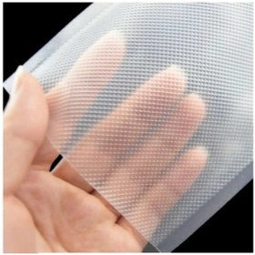 Resim Küchen Pratic Vakum Makinelerine Uyumlu Tırtıklı Vakum Poşeti 18x30cm 100 Adet 