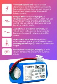 Resim Ilıfe A4s Uyumlu Batarya (MAKSİMUM KAPASİTE) 3500mah Pil Robot Süpürge Bataryası 