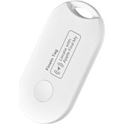 Resim Geeroyoo Mfi Sertifikalı İos Uyumlu Akıllı Konum Takip Cihazı - Bluetooth Anahtarlık, Çanta, Beyaz 