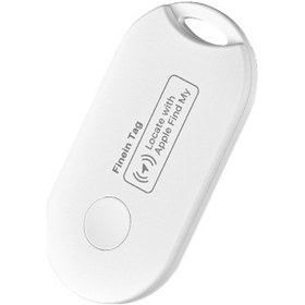 Resim Geeroyoo Mfi Sertifikalı İos Uyumlu Akıllı Konum Takip Cihazı - Bluetooth Anahtarlık, Çanta, Beyaz 