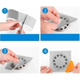 Resim Gider Süzgeci ve Sineklik Tamir Kiti 12 cm * 4 Metre 