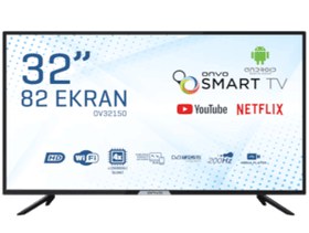 Resim ONVO OV32150 32 HD UYDU ALICILI ANDROİD SMART LED 