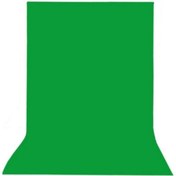 Resim Efsane 400x160 Cm Greenbox Chromakey Green Screen Yeşil Fon Perde Kumaş Yeşil Arkaplan Iki Kat Orta Kalın 