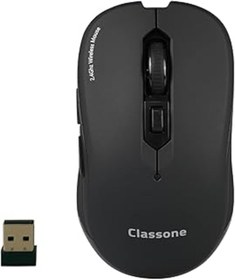 Resim NZM TİCARET Classone Wm300 Serisi Kablosuz Mouse, Siyah 