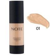 Resim Note Detox & Protect Fondöten Canlandırıcı Etki 01 Beige 30ml 