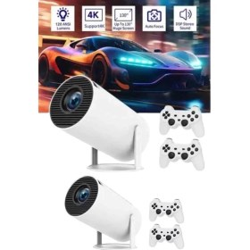 Resim Hsc Bilişim Full Hd 8 GB Ayaklı Çift Kollu 4K Video Oyun Konsolu Taşınabilir 