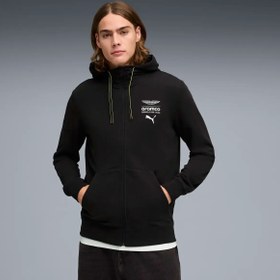 Resim Puma AMF1 Essential Hooded Jacket Yeşil Erkek Eşofman Üst 