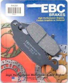 Resim Suzuki Gs 500 Ön Fren Balatası Ebc Fa231 Balata 