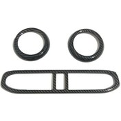 Resim Ebitda 2022 Hyundai İ10 İçin Karbon Fiber Klima Çerçevesi Kolay Montajlı 