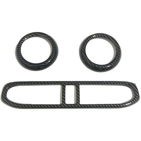 Resim Ebitda 2022 Hyundai İ10 İçin Karbon Fiber Klima Çerçevesi Kolay Montajlı 