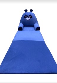Resim Alçin Home Katlanabilir Çocuk Koltuğu Panda Mavi 1 