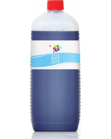 Resim QC HP Designjet Z3100 Uyumlu Yazıcı Mürekkebi 1000ml LC Light Cyan Açık Mavi Pigment 