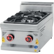 Resim CSA Karacasan 900 Seri Set Üstü 2 Gözlü Tüplü Ocak 