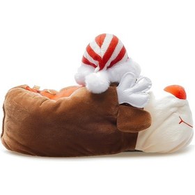 Resim Twigy Nano Erkek Hayvanlı Panduf - Kahverengi 