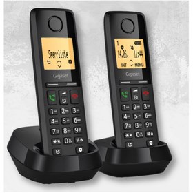 Resim Gigaset Pure 300 Duo Handsfree Kablosuz Dect Telsiz Telefon 