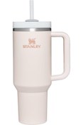 Resim Stanley Quencher H2.0 FlowState Paslanmaz Çelik Vakum Yalıtımlı Bardak 40 oz 1,18 Lt Rose Quartz 