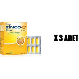 Resim Berko Zinco-C Plus 3 x 30 Kapsül 