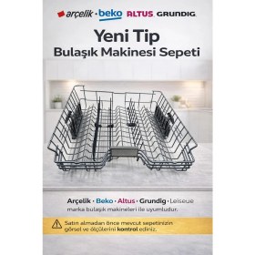 Resim Öz Beyaz Eşya Beko - Grundig Yeni Tip Bulaşık Makinesi Tam Set (Orjinal Yd Parça) 