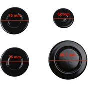 Resim Beko 4 Parça Ocak Bek Şapkası Takımı (PROFİLO-BOSCH-SİEMENS UYUMSUZ) Arçelik Altus Termikel Simfer Ferre 