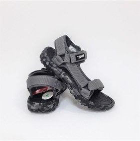 Resim Jump 30066 Gri Cırtlı Rahat Erkek Çocuk Sandalet 001 