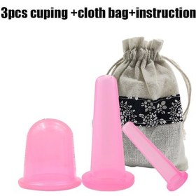 Resim Vakum Çukurluğu Yüz Masaj Vantus 3 Lü Set Selülit Random 