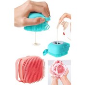 Resim Duş Jeli Hazneli Banyo Masaj Kesesi 