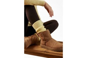 Resim Uncia Outdoors Premium Kışlık Kalın Örgü Triko Tozluk Çorap %100 Akrilik Leg Warmer Ayak Isıtıcı 