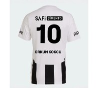 Resim Legent Lady B*e*ş*i*k*t*a*ş 24/25 Orkun Kökçü 10 Iç Saha Beyaz Çubuklu Forması 