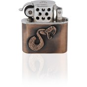 Resim zekupp Joker Çakmak Zippo Yılan Tasarımlı Çakmak 