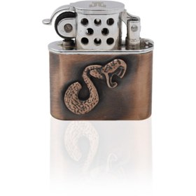 Resim zekupp Joker Çakmak Zippo Yılan Tasarımlı Çakmak 