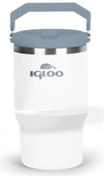 Resim Igloo Powder Termos 900ml 205788 Beyaz Mavi 
