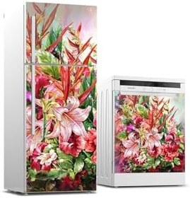 Resim Buzdolabı Ve Bulaşık Makinesi Takım Sticker 0130 