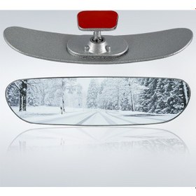 Resim Ova-4 Yapıştırmalı Universal Iç Dikiz Aynası 20X5 Cm Gri 