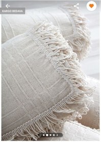 Resim Pamuklu Buldan Işi Çekyat-Koltuk Örtüsü 180 180 Tekli Koltuklar İçin 