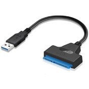 Resim Soylu elektronik USB to Sata Usb 3.0 to Sata 22PIN 2,5 inç Adaptör HDD SSD Harici Sabit Disk Dönüştürücü Kablo 