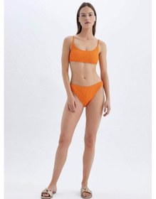 Resim DeFacto Regular Fit Bikini Altı-Fall in Love B7208AX24SMOG313 