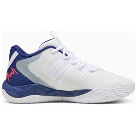 Resim Puma Dagger 2 Mid Erkek Basketbol Ayakkabısı C-pum312748p04p04 Beyaz 