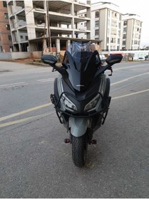 Resim MOTOCAM Honda Forza250 Ön Cam 2021-2025 Model 47cm Açıkfüme Renkli 4mm Boy Uyumlu 