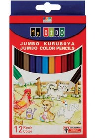 Resim Südor Mydido 12 Renk Jumbo Kuru Boya Myk03 