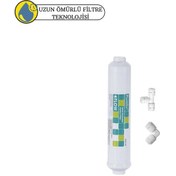 Resim Purefer Tüm Su Arıtma Cihazlarına Sertifikalı Post Karbon Tatlandırıcı Filtre 