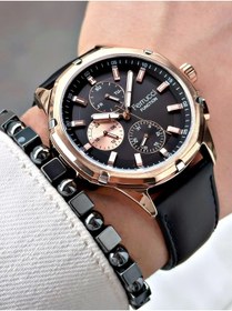 Resim Ferrucci Function FCF 03453K.02 Deri Kordon Erkek Kol Saati 