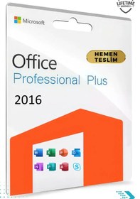 Resim Office 2016 Pro 1 Cihaz Kalıcı Lisans Windows 