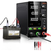 Resim Smartgift 0-30V/10A Ayarlı Dc Güç Kaynağı Voltaj Regülatörü Şarj Fonksiyonlu Power Supply (Siyah) 