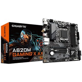 Resim Gigabyte A620M Gaming X AX DDR5 6400 HDMI mATX AM5 Anakart Gigabyte