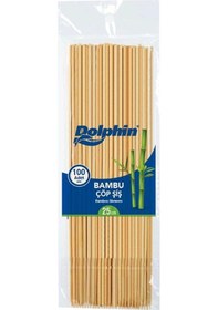 Resim Supertrend Bambu Çöp Şiş 25cm X 2,5 Mm 100lü 