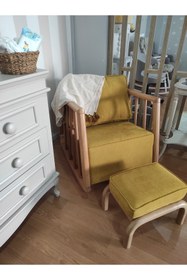 Resim NOSSO HOME Emzirme Koltuğu Tv Koltuğu Sallanan Koltuk ( Mamma Hardal ) 